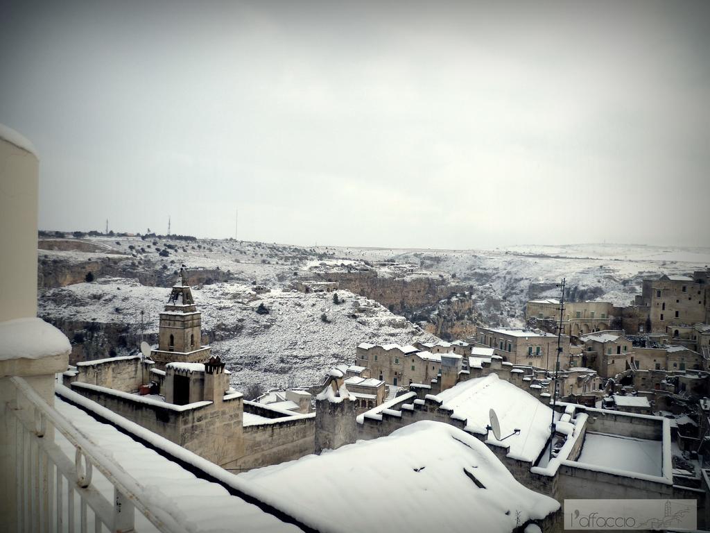 L'Affaccio Bed & Breakfast Matera Bagian luar foto