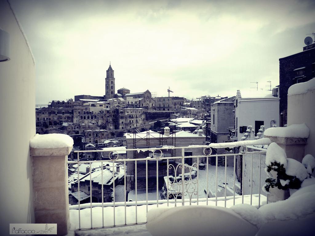 L'Affaccio Bed & Breakfast Matera Bagian luar foto